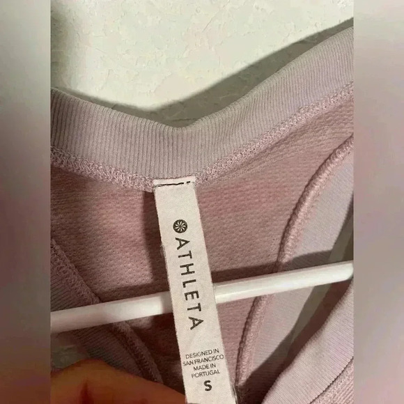 Athleta Momentum Seamless Pink Camo Racerback Tank Top Womens Size Small - Picture 2 of 5